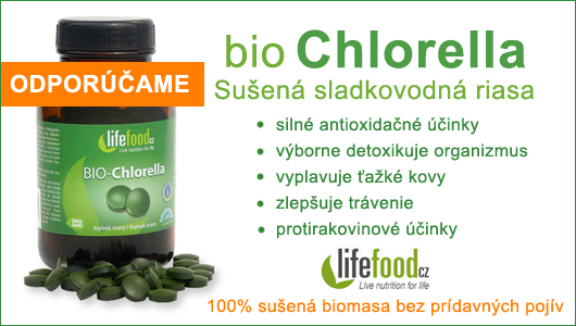 Chlorella výživový doplnok